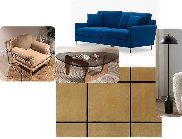 Too Flat - Moodboard example